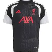Adidas Liverpool Trainingsshirt 2026-2027 Kids Zwart Grijs Wit Rood
