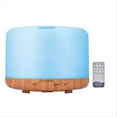 Melitt Essentiële olie diffuser 500ml Luchtbevochtiger Diffusers EU-stekker