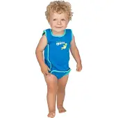 Mares Aquazone Baby Wrap 0.5 Mm Sleeveless Junior Shorty Blauw M Jongen