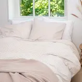 Town & Country Kussensloop Gingham Taupe-60 x 70 cm (standaard)