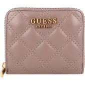 GUESS Portemonnee Giully SLG Small Zip Around Wallet Dark Taupe