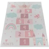 Tapis.nl Kindertapijt Bini beige 140x200 cm