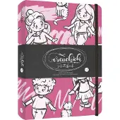 BBNC Uitgevers CreaChick Schetsboek - Raspberry