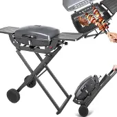 Uni-T Teesa TSA0150 Gasbarbecue BBQ-1000, draagbaar, opvouwbaar