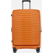Stratic Novium 4 wielen Trolley L 75 cm met uitbreidingsplooi oranje