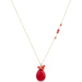 Luxenter Ketting 'Adak' rood