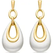 Luxenter Oorbellen 'Humola' wit
