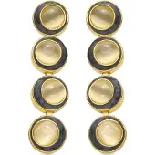 Luxenter Oorbellen 'NAWIL' goud