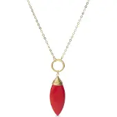 Luxenter Ketting 'Ayom' rood