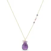 Luxenter Ketting 'Adak' lila