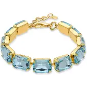 Luxenter Ankek armband afgewerkt in 18k geel goud