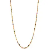 Luxenter Ketting Yao afgewerkt in 18k geel goud