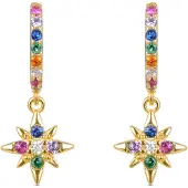 Luxenter Oorbellen 'Siba' gemengde kleuren