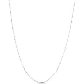 Luxenter Sterling zilveren 925 gerhodineerde ketting - Tartes