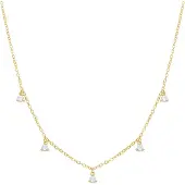 Luxenter Ketting 'Kisain' wit