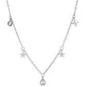 Luxenter Ketting 'Estrella' zilver