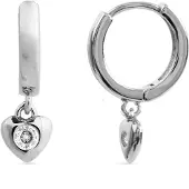 Luxenter Rhodium Plated Briljant Zirkonia Oorbellen - Award