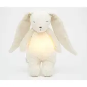 Moonie 2.0 upgrade - Knuffel Hartslag en Licht | Bunny Polar - Biologisch katoen