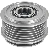 Valeo vrijloopkatrol voor dynamo, riemschijf, geschikt voor AUDI A4 Avant (8K5, B8), diameter 65mm