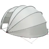 vidaXL Pool Tent Dome 538 x 440 x 204 cm Grijs