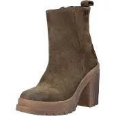 Lazamani Boots Dames Taupe Suède Size 39