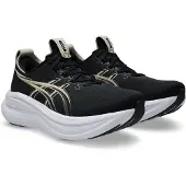 Asics Loopschoen 'Gel-Nimbus 28' lichtbeige / zwart
