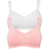 Bonprix Bh zonder beugels met biologisch katoen (set van 2) maat 105