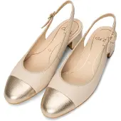 Ara Slingpumps beige / goud