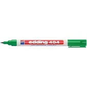 Edding Markers 404, met fijne punt, groen, 10 stuks