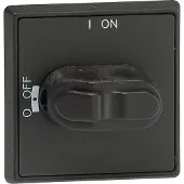 ABB IP54 Zwarte Selectorknop Met Snap On Bevestiging - 1SCA105211R1001