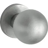 Artitec Knopkruk op rozet Kogel 50mm/Vivo mat nikkel ongelakt