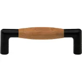 Artitec Meubelgreep Ton teak mat zwart