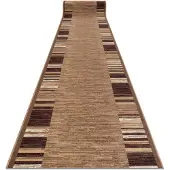 Rugsx Vloerbekleding met rubber bekleed ADAGIO beige , szerokość 67cm 67x190 cm