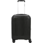 Valentino trolley Wood Carry On Suitcase Nero zwart 56cm