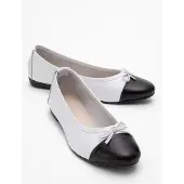 Forever & Always Rayne Cap Teen Leren Ballerina's Dames