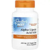 Doctors Best - Alfa-Liponzuur, 600 mg - 60 capsules