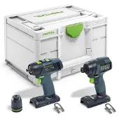 Festool TID 18 Basic-Set T18 Accu Slagschroevendraaier - 578813