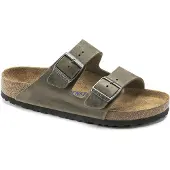 Birkenstock Muiltjes 'Arizona' donkergroen