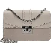 Seidenfelt Manufaktur schoudertas avondtas Roros East-West Bag Light Grey Lichtgrijs