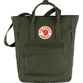 Fjällräven Rugzak 'Kanken' kaki / rood / wit