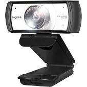 Logilink UA0377 Full HD-webcam Klemhouder, Microfoon