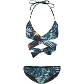 Urban Classics Bikini blauw / petrol / pastelgroen / donkeroranje / zwart