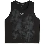 Puma Sporttop 'x Hyrox Cloudspun' donkergrijs / zwart / wit