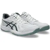 Asics Heren Upcourt 6 sneakers wit (44.5), Plat, Veters, Casual, Sportief, Mesh 1071A104