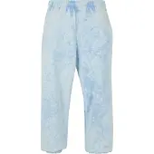 Urban Classics Broek 'Towel' lichtblauw / wit