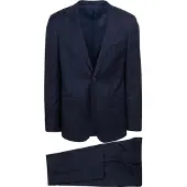 Suitable Kostuum Wol Navy | Donkerblauw | Maat 58