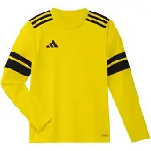Adidas Squadra 25 Voetbalshirt Lange Mouwen Kids Geel Zwart