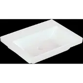 Villeroy & Boch Wastafel subway 3.0 met ceramicplus geen kraangat geen overloop 60x47x16.5 cm stone white
