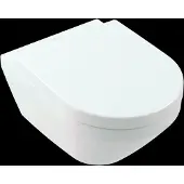 Villeroy & Boch Architectura - Hangtoilet met SoftClosing-zitting, Rimless, TwistFlush, CeramicPlus, alpinewit 4694CLR1