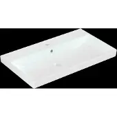 Villeroy & Boch Villeroy en boch Avento meubelwastafel 80x47cm 1 kraangat met overloop wit